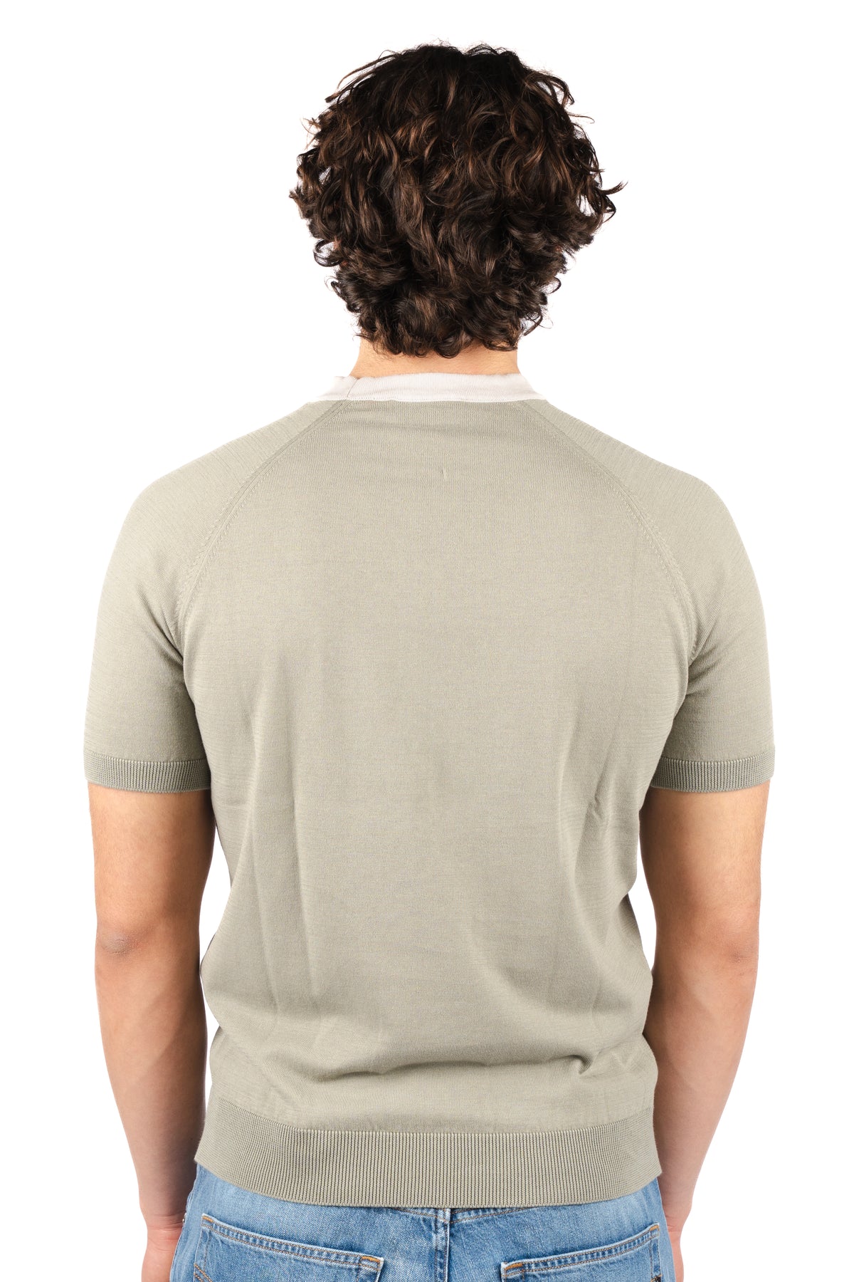 T-shirt in cotone biologico 57181/18045 479 GRAN SASSO 