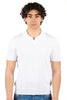 Cotton jacquard polo shirt