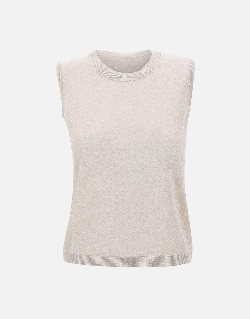 Top in maglia con lurex 57277/23003 056 GRAN SASSO 