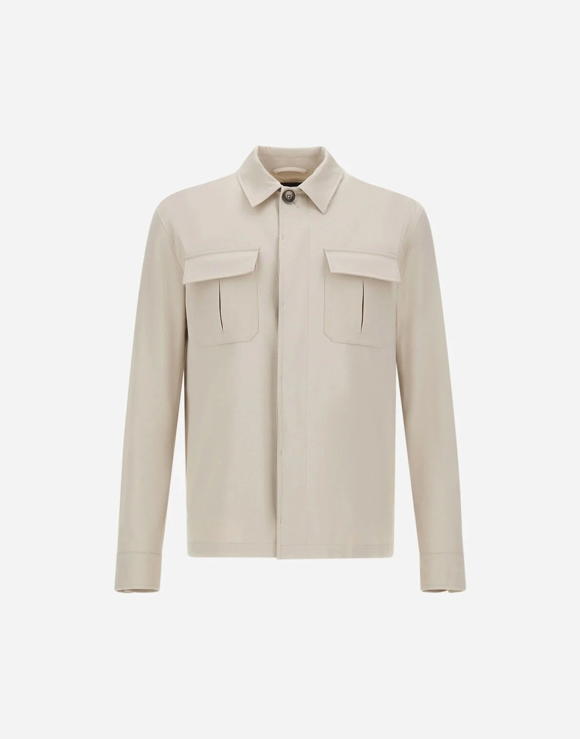 Shacket in cotton gabardine stretch GI000634U13286S 9403 HERNO 