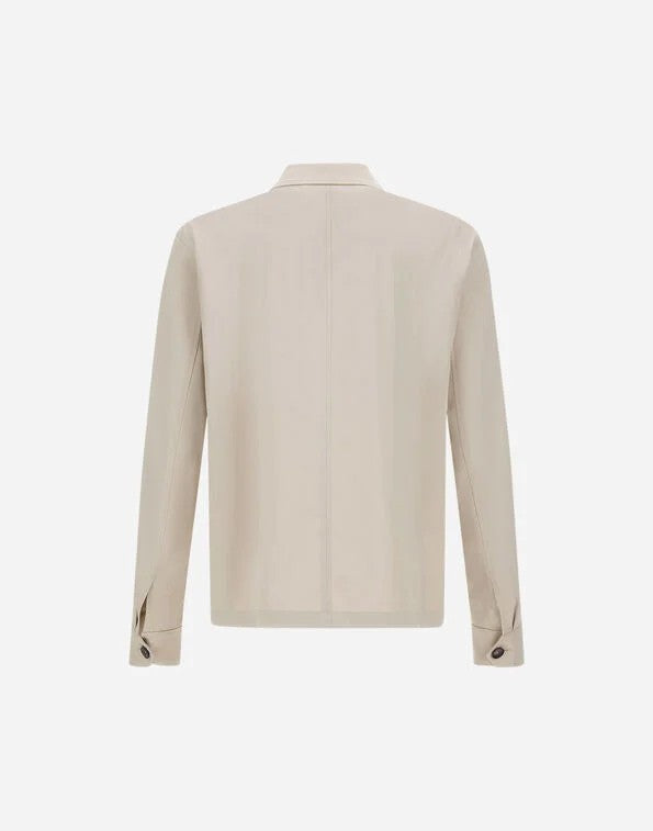 Shacket in cotton gabardine stretch GI000634U13286S 9403 HERNO 