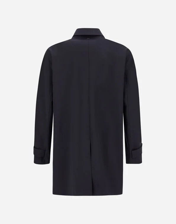 Impermeabile in light woolen effect IM000391U12785 9200 HERNO 