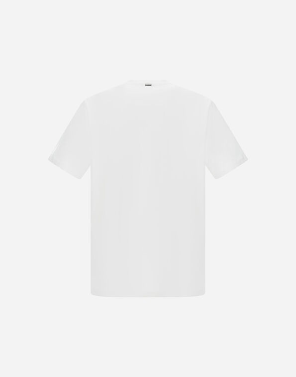 T-shirt in superfine cotton stretch JG000174U52003 1000 HERNO 