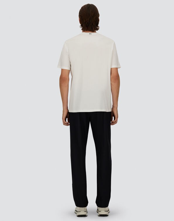T-shirt in superfine cotton stretch JG000174U52003 1000 HERNO 