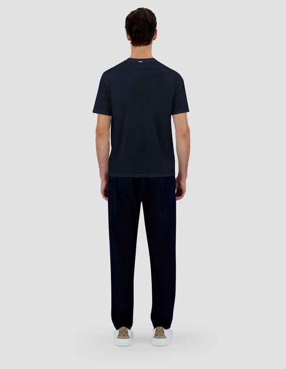 T-shirt in superfine cotton stretch JG000174U52003 9200 HERNO 