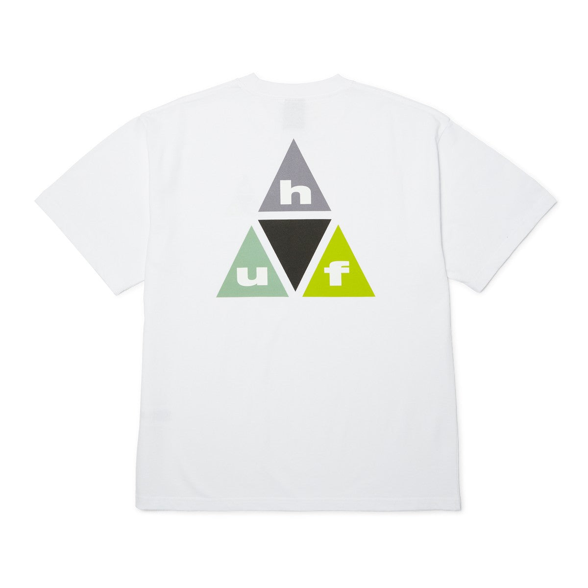Prism triple triangle t-shirt TS02769 WHITE HUF 