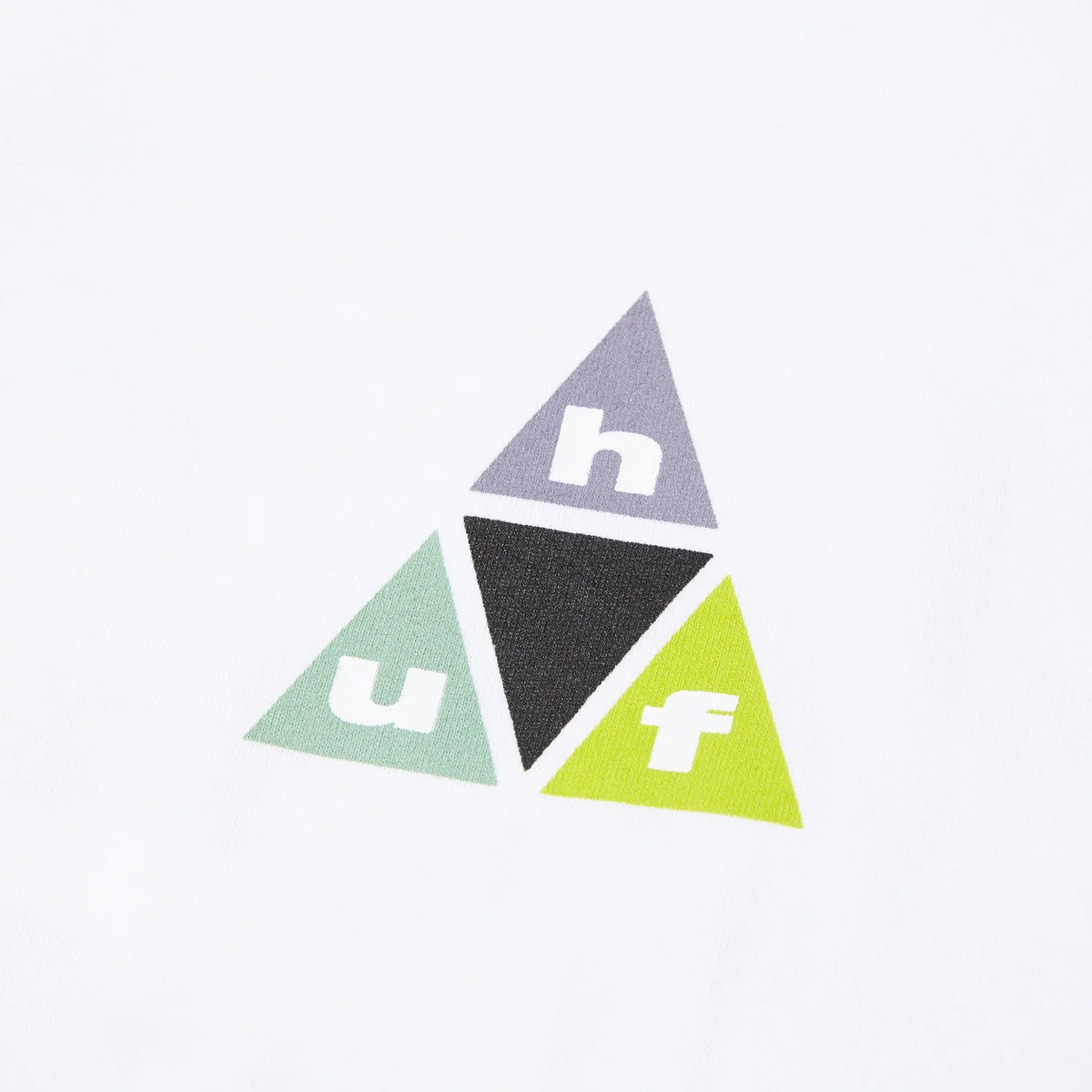 Prism triple triangle t-shirt TS02769 WHITE HUF 