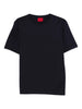 T-shirt girocollo con logo posteriore