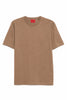 T-shirt girocollo con logo posteriore