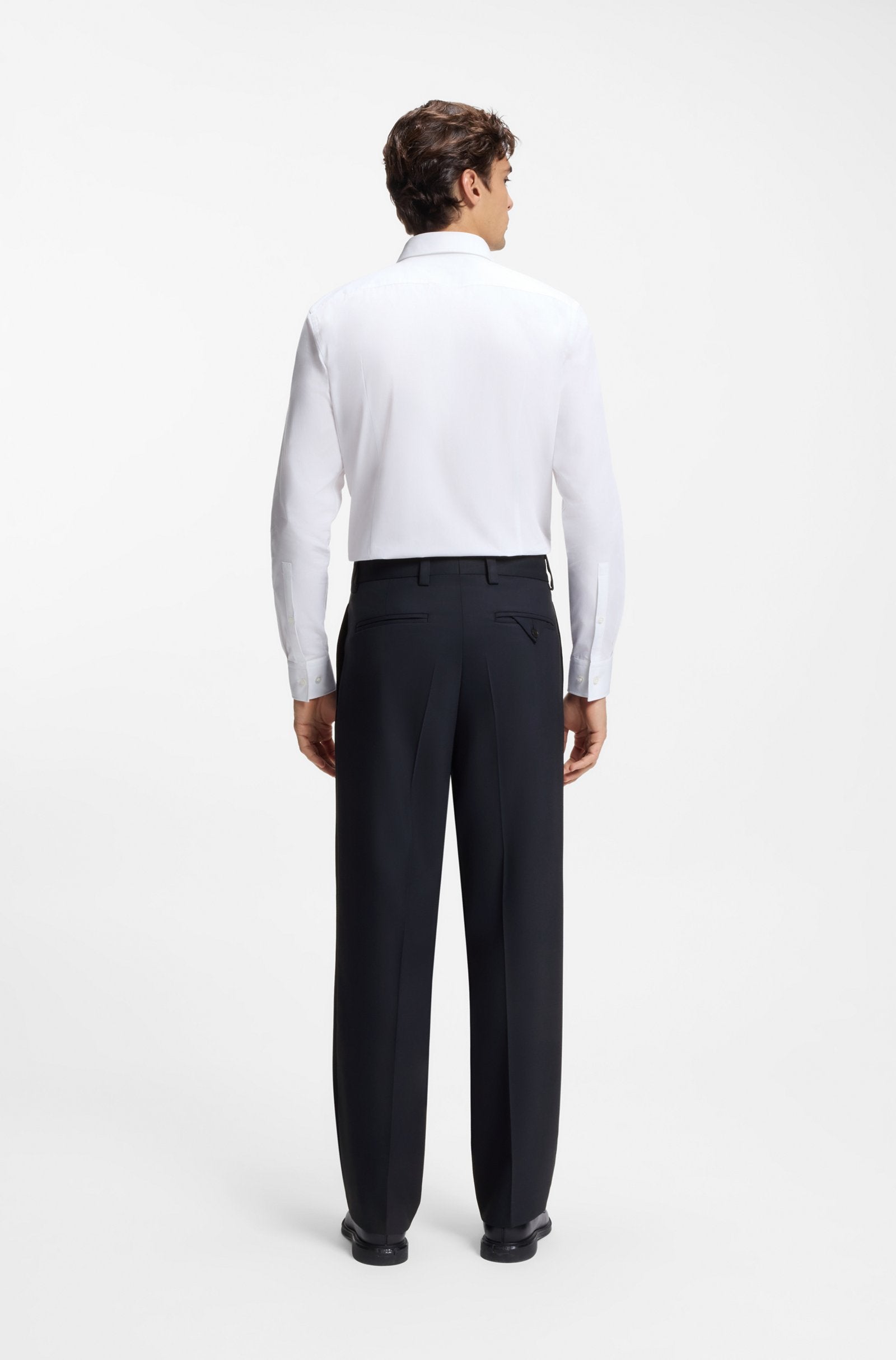 Giacca slim fit e pantaloni in twill antipiega 50555258/50538671 405 HUGO 