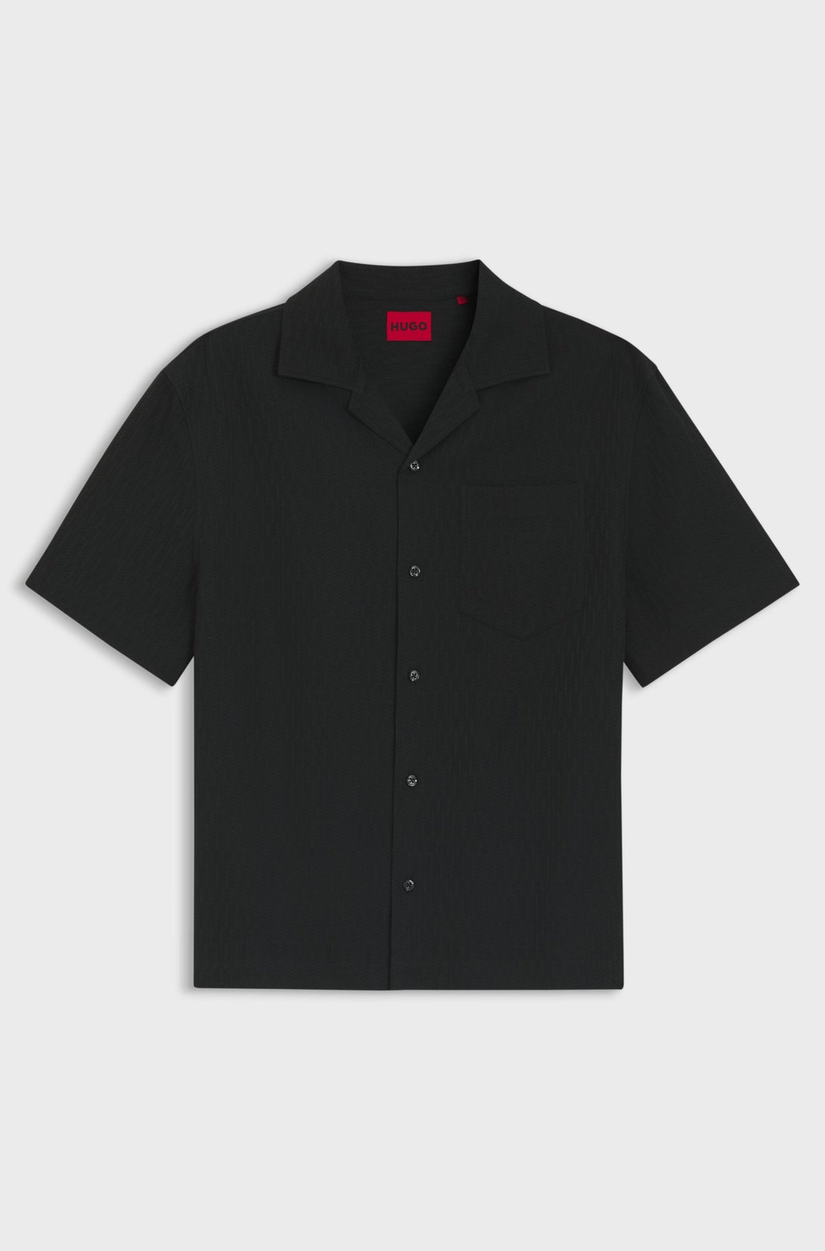 Camicia oversize in cotone lavorato 50560633 001 HUGO 