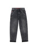 Jeans effetto schiarito