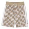 Shorts da jogging con monogramma