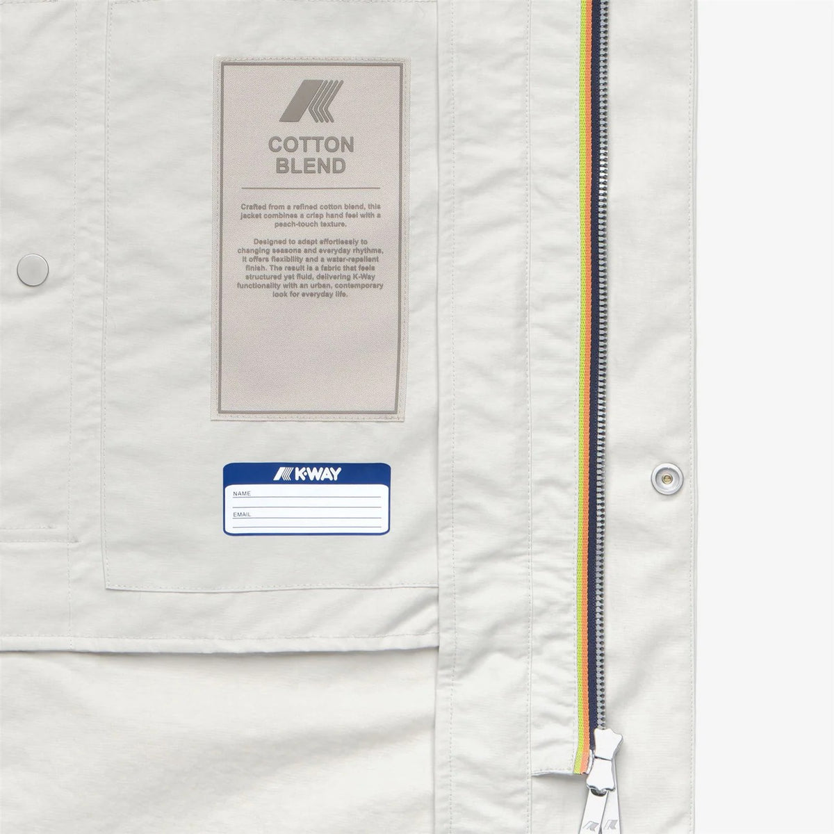 Poirol cotton blend K31425W 634 K-WAY 