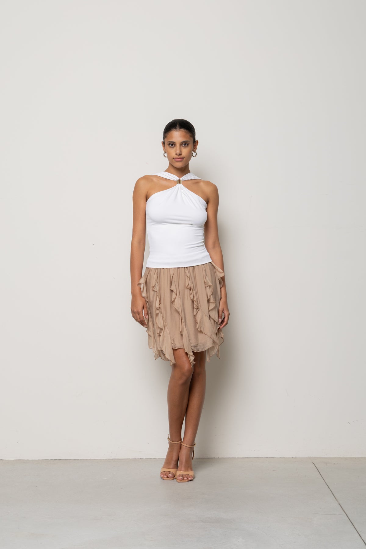 Top con scollatura incrociata SPJBD003 1019 KAOS JEANS 