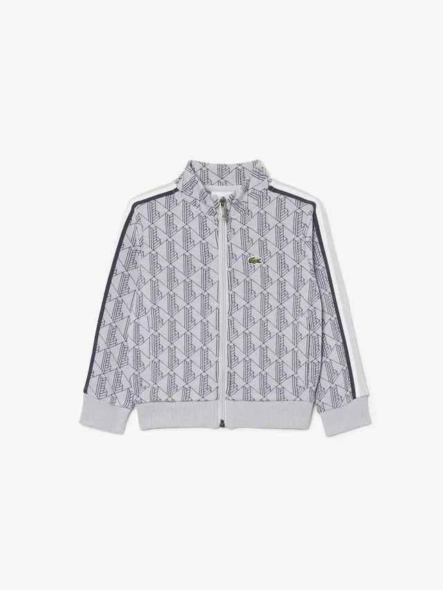 Felpa con logo all-over 847108 GJ3 LACOSTE 