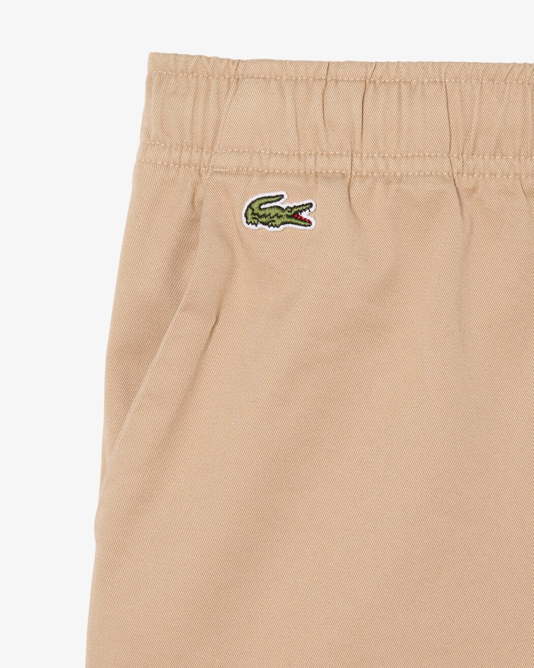 Shorts chino in twill di cotone elasticizzato 847155 02S LACOSTE 