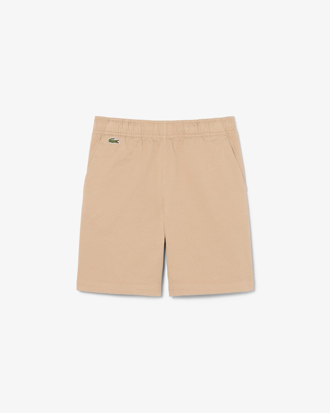 Shorts chino in twill di cotone elasticizzato 847155 02S LACOSTE 