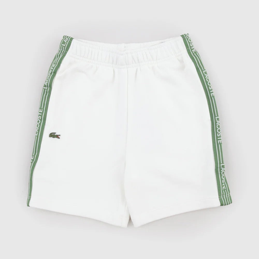Bermuda bianco con logo Lacoste laterale 847577 70V LACOSTE 