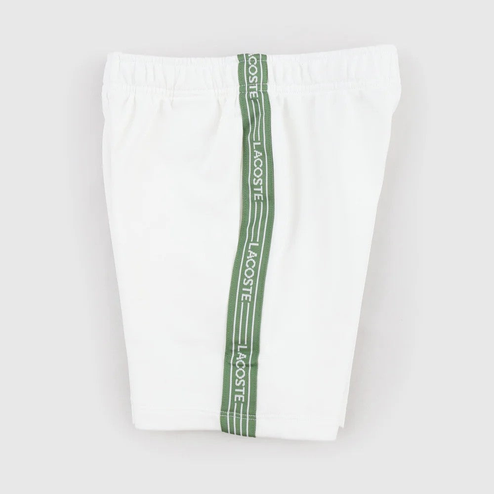 Bermuda bianco con logo Lacoste laterale 847577 70V LACOSTE 