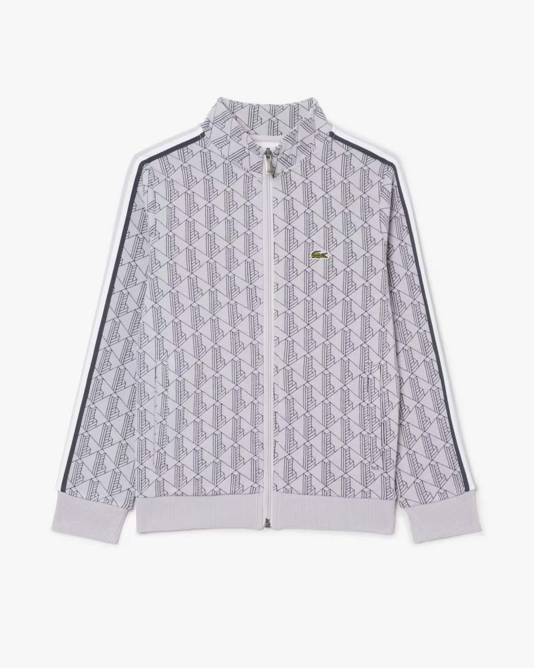 Felpa unisex a collo alto con zip e monogramma 947108 GJ3 LACOSTE 