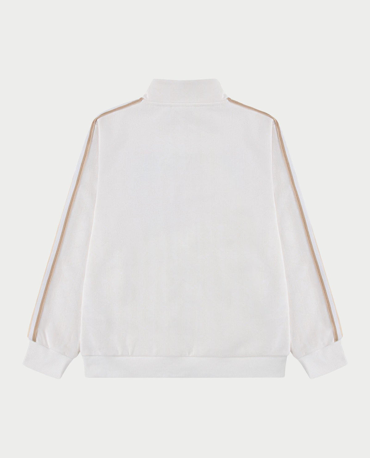 Felpa unisex a collo alto con zip e monogramma 947108 W8L LACOSTE 