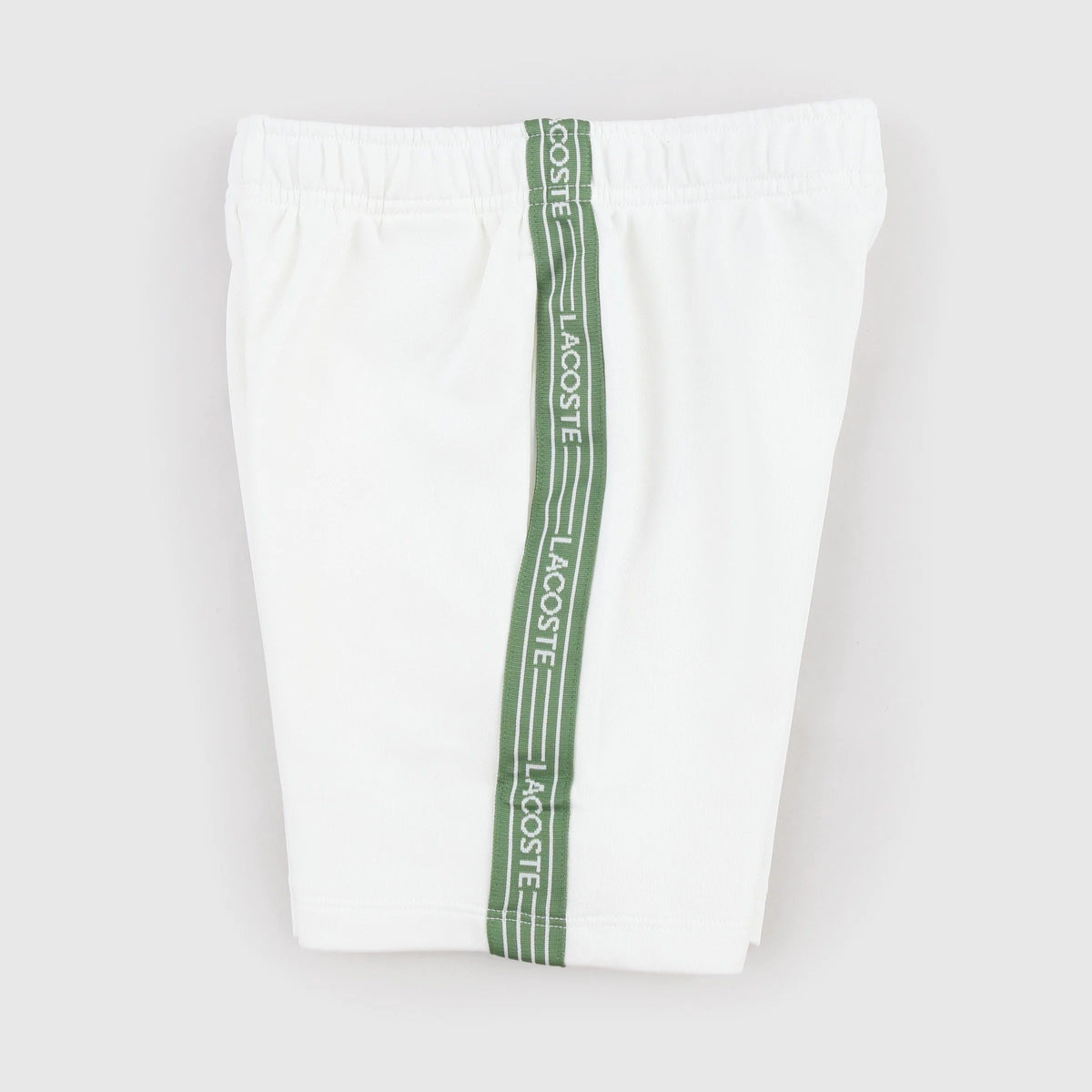 Bermuda bianco con logo a contrasto 947577 70V LACOSTE 
