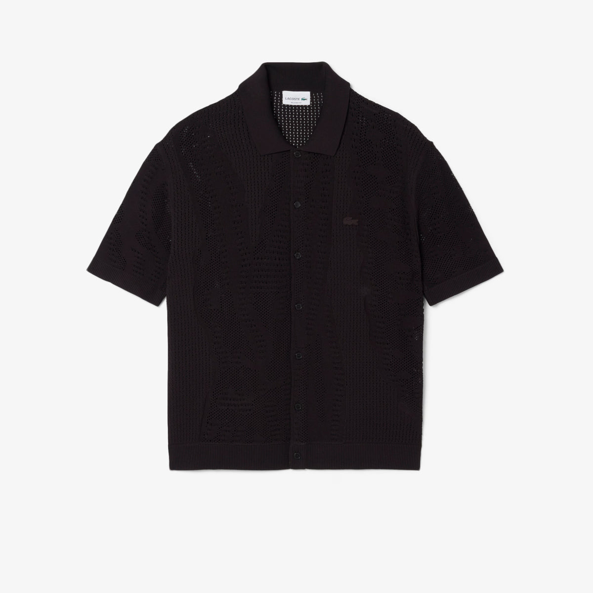 Camicia in maglia  motivo coccodrillo AH0796 3LA LACOSTE 