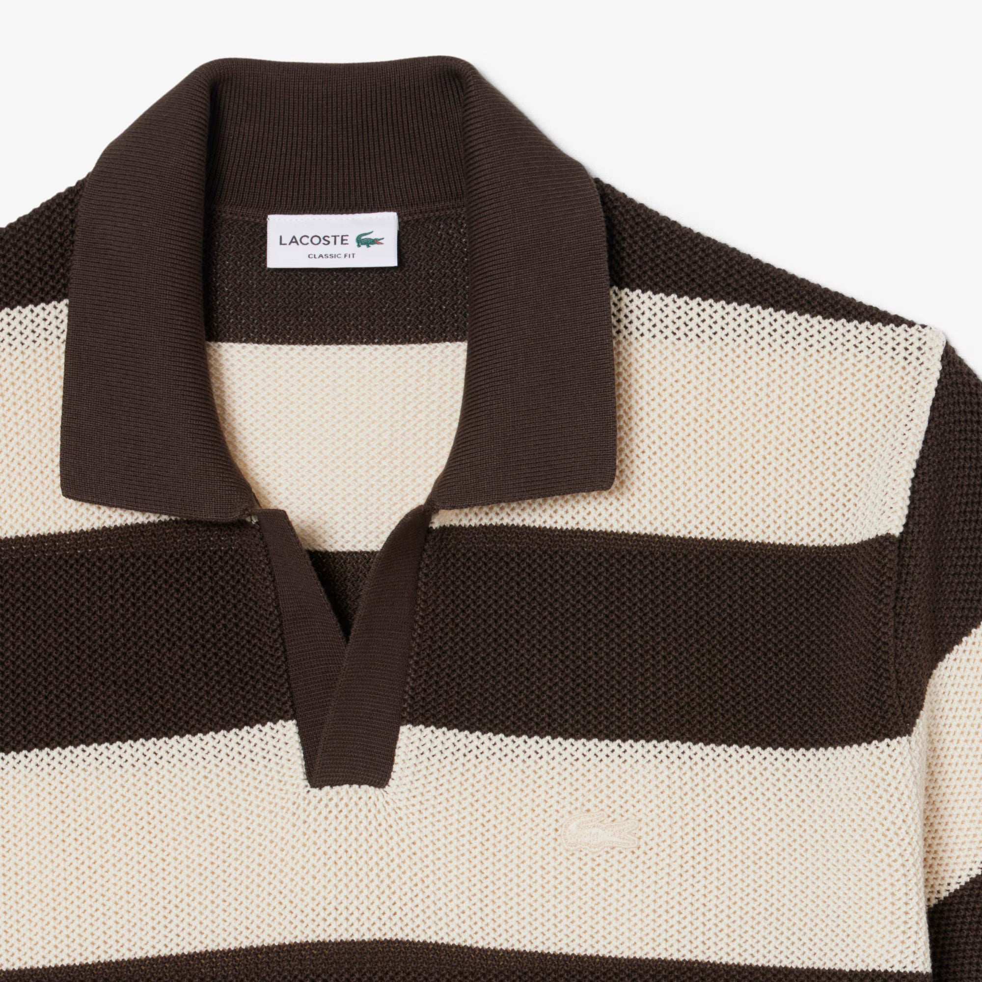 Maglione da golf con collo a polo a maniche corte AH2561 4I9 LACOSTE 