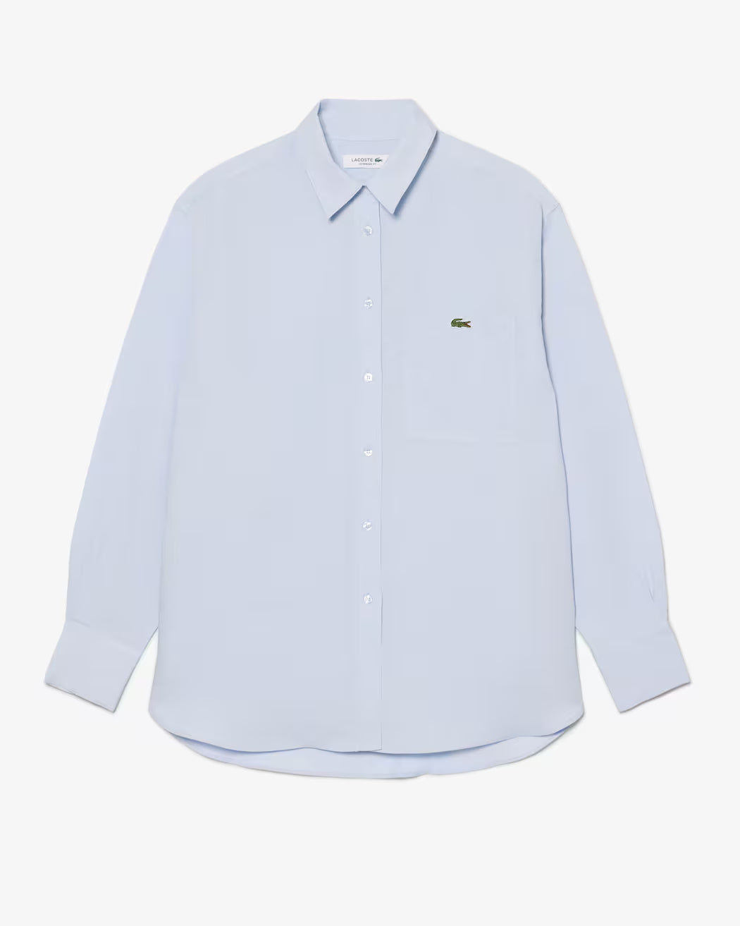 Camicia oversize in misto lino CF1429 J2G LACOSTE 