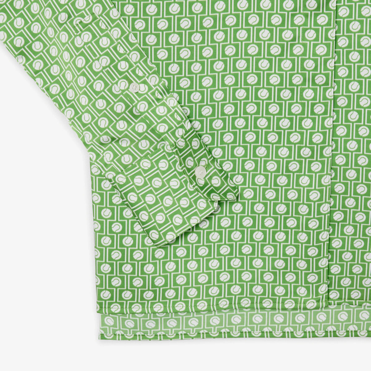Camicia regular fit con collo annodato staccabile CF2626 4SI LACOSTE 