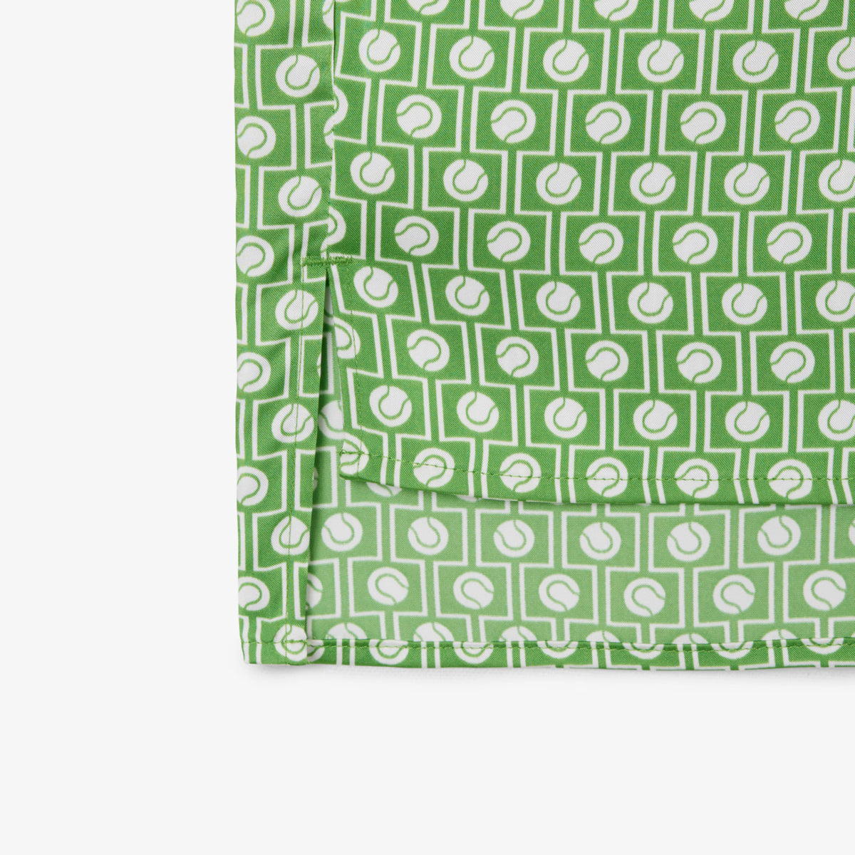 Camicia regular fit con collo annodato staccabile CF2626 4SI LACOSTE 
