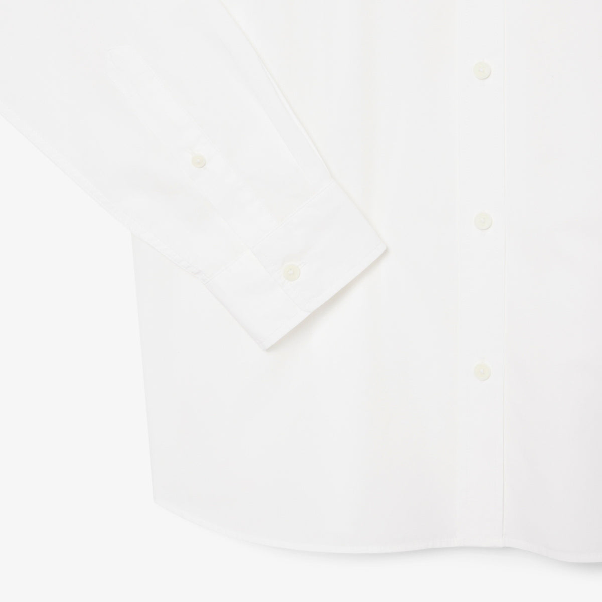 Camicia regular fit in popeline elasticizzato CH2316 001 LACOSTE 