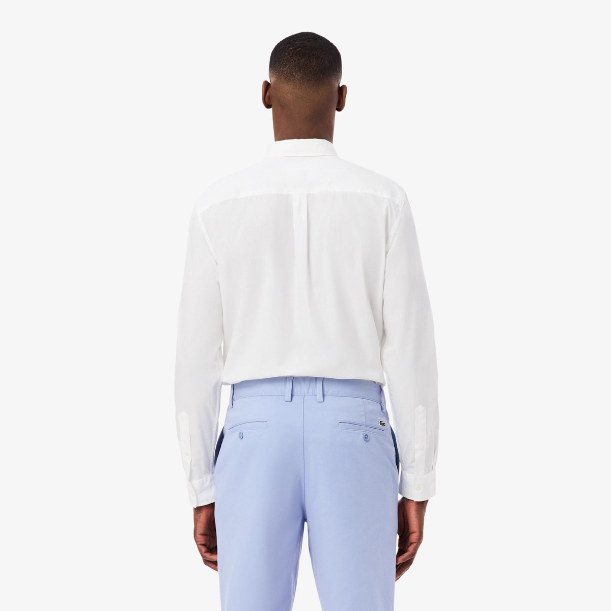 Camicia regular fit in popeline elasticizzato CH2316 001 LACOSTE 