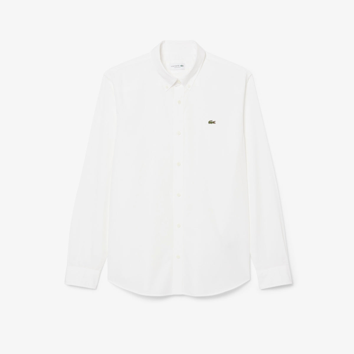 Camicia regular fit in popeline elasticizzato CH2316 001 LACOSTE 