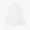 Camicia regular fit in popeline elasticizzato