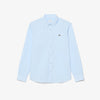 Camicia regular fit in popeline elasticizzato