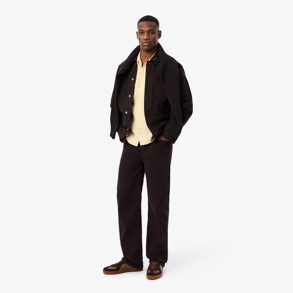 Camicia relaxed fit in lino CH2339 056 LACOSTE 