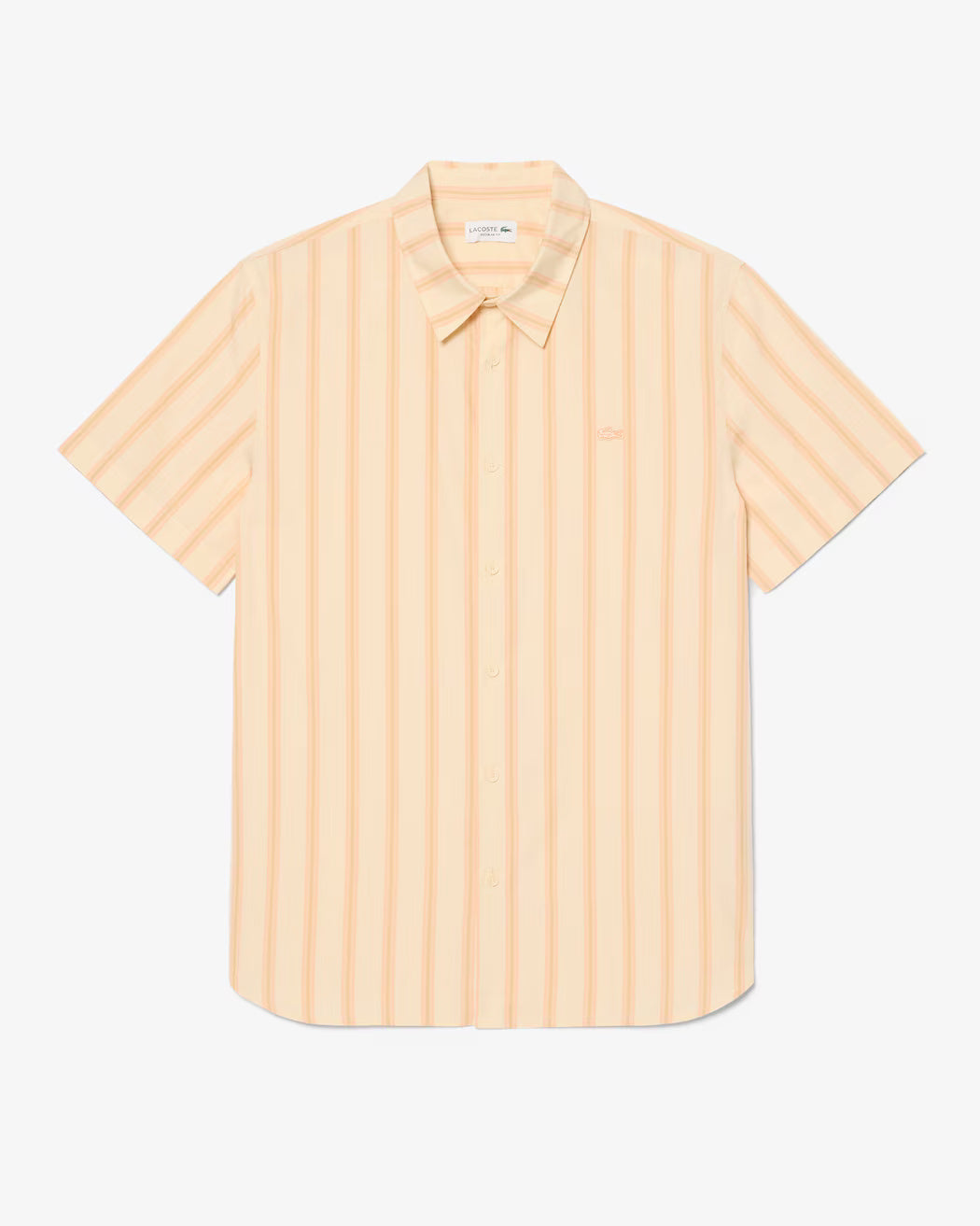 Camicia a righe in popeline regular fit CH2344 3IK LACOSTE 
