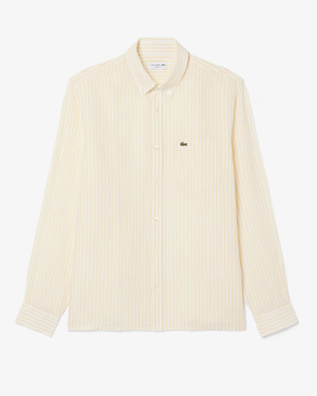 Camicia di lino a righe regular fit CH6985 2AI LACOSTE 