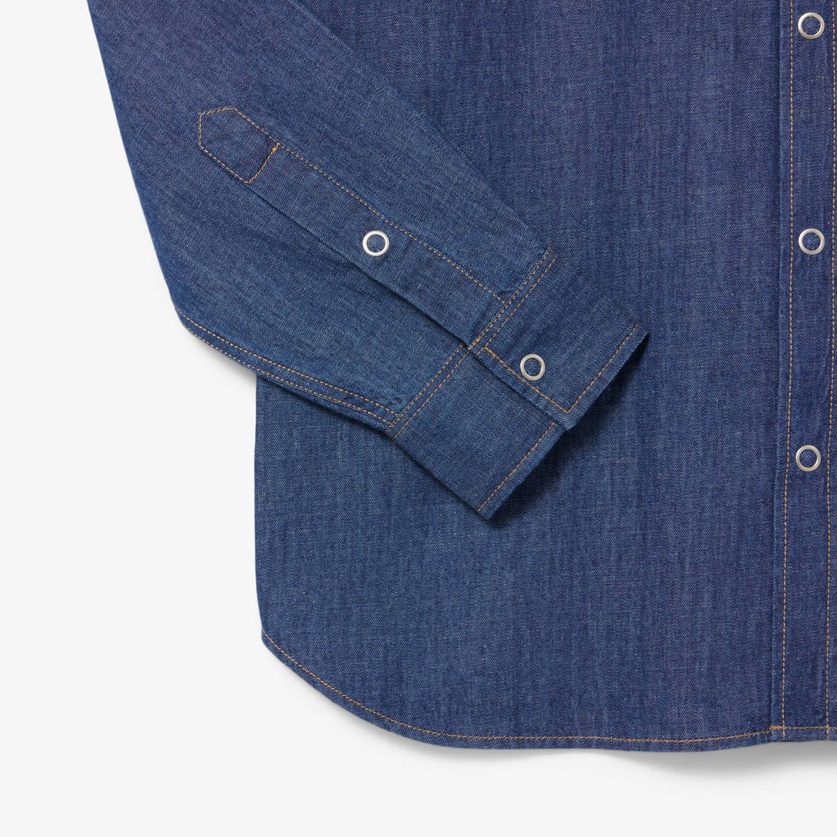 Camicia regular fit in denim leggero CH9084 MK9 LACOSTE 