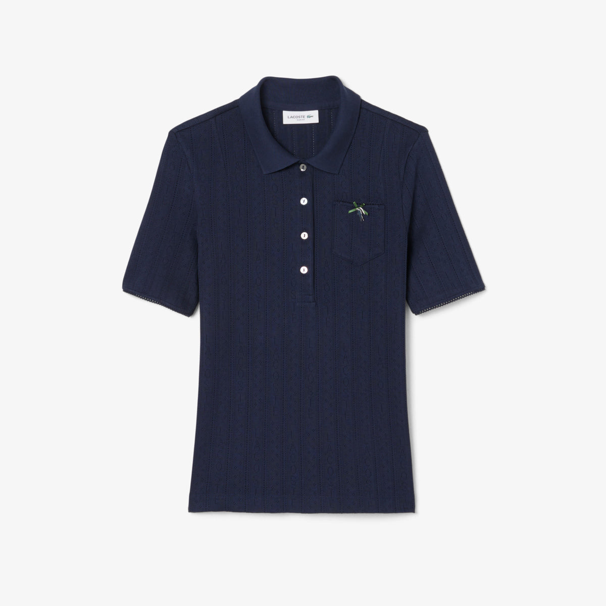Polo slim fit pointelle brandizzata L.12 DF5296 166 LACOSTE 
