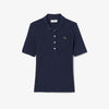Pointelle slim fit polo shirt branded L.12