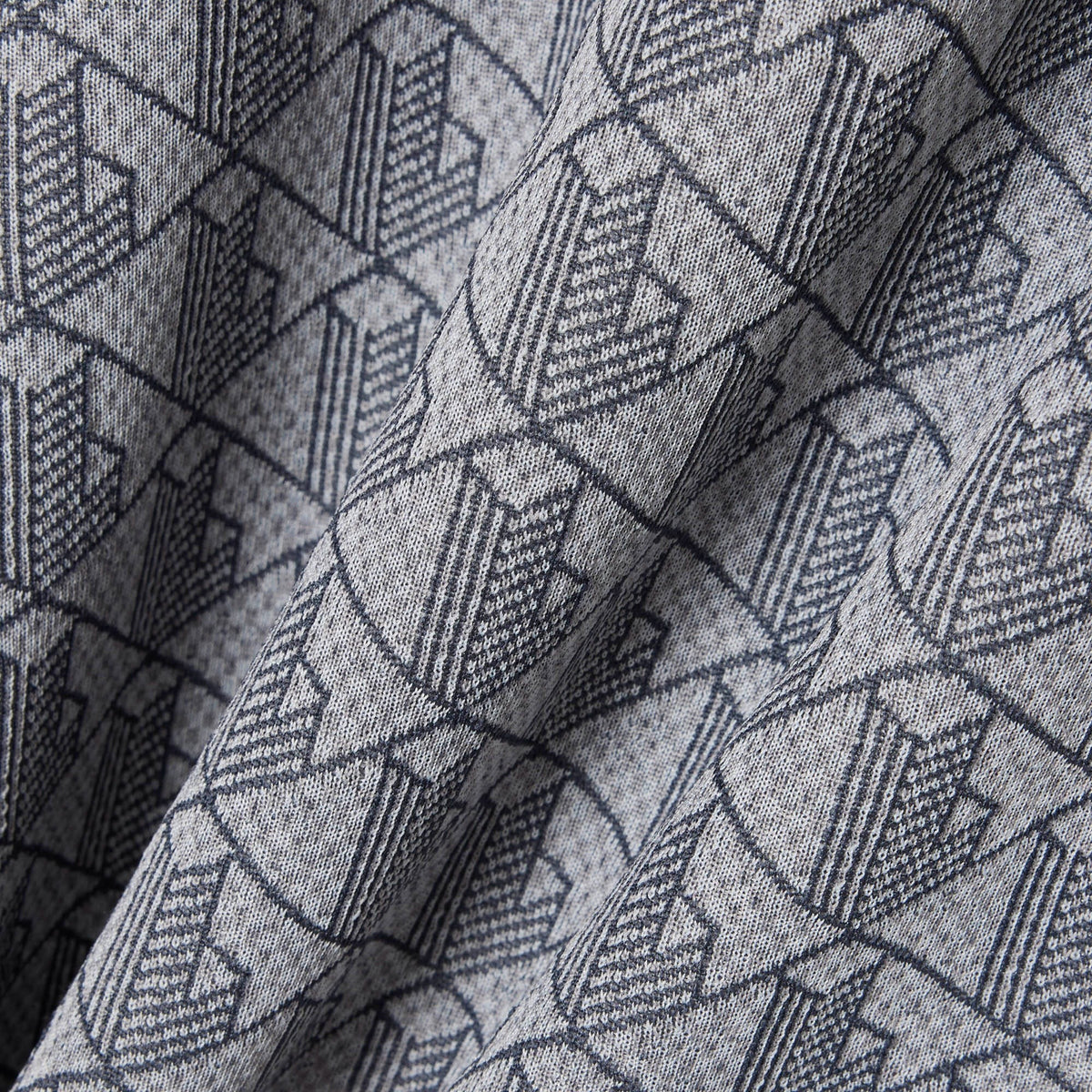 Polo dal taglio classico in jacquard con monogramma DH1417 41I LACOSTE 