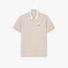 Polo dal taglio classico in jacquard con monogramma