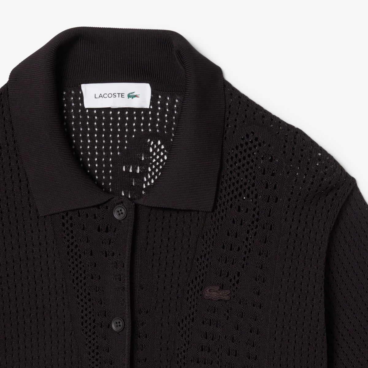 Abito polo all'uncinetto EF1073 3LA LACOSTE 