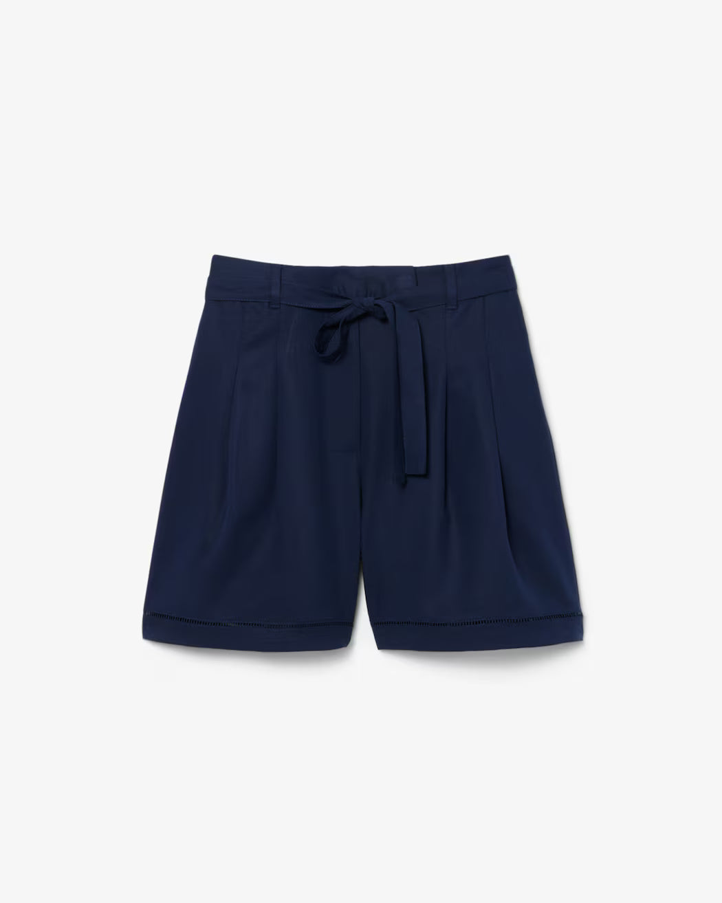Bermuda oversize in misto lino fluido FF1026 166 LACOSTE 