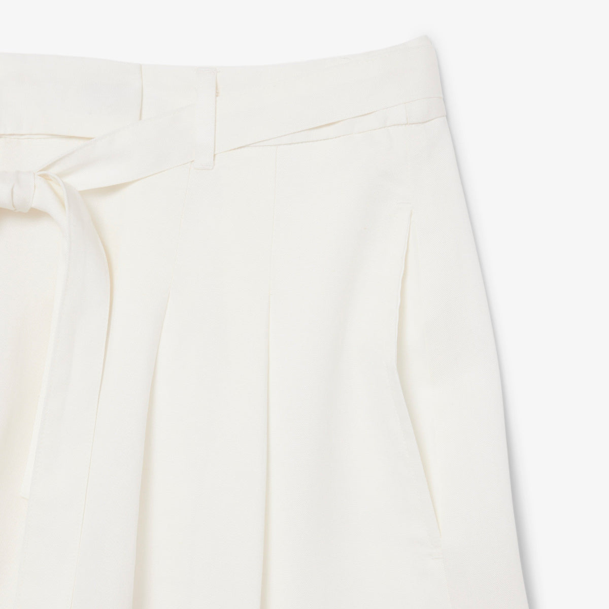 Bermuda oversize in misto lino fluido FF1026 70V LACOSTE 
