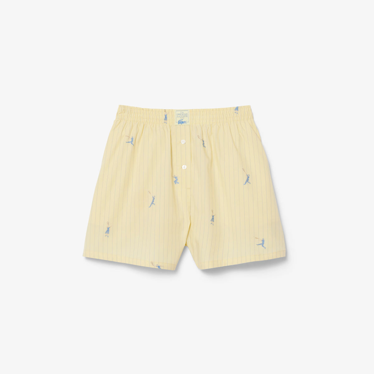 Boxer in popeline di cotone jacquard FF1034 2IA LACOSTE 