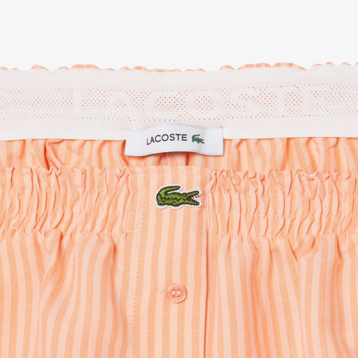 Shorts oversize in misto lino FF1428 4HI LACOSTE 